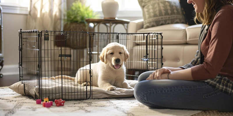 Basics of Puppy Training - crate