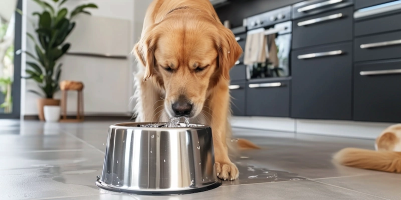 Water fountain for dogs