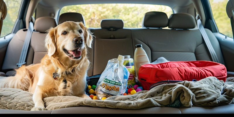 Top Essential Items While Traveling in a Car with Your Dog