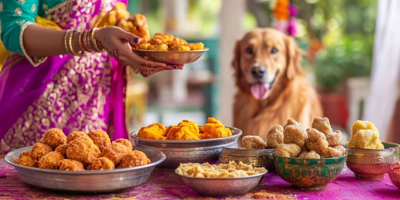 Avoid feeding Holi sweets to your dogs