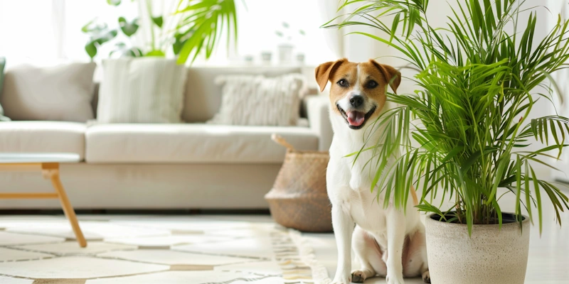 Dog-safe plants: Bamboo Palm