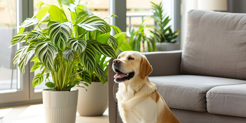 Dog-safe plants: Calathea