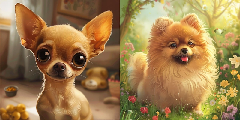 Small Dog Breeds: Chihuahua vs. Pomeranian