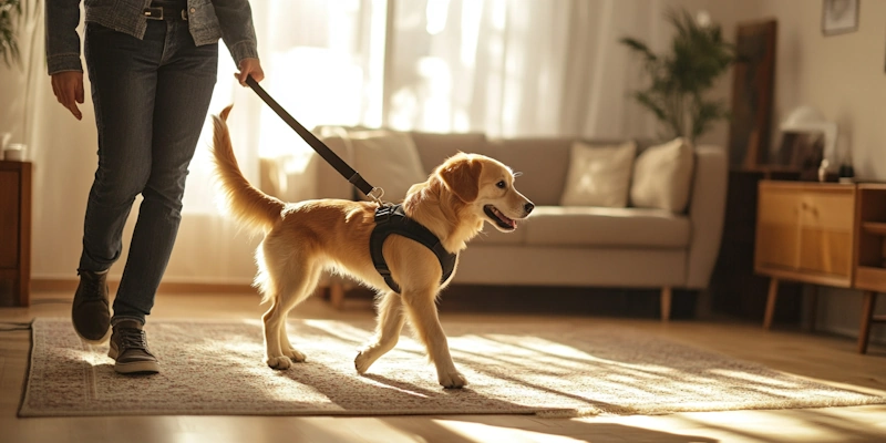 Leash Training: Indoor