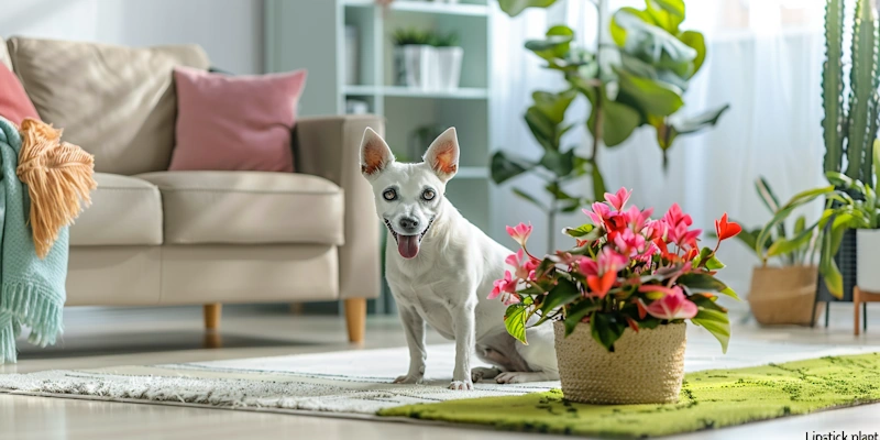 Dog-safe plants: Lipstick Plant