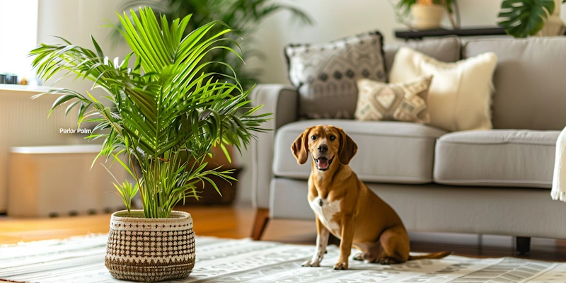 Dog-safe plants: Parlour Palm