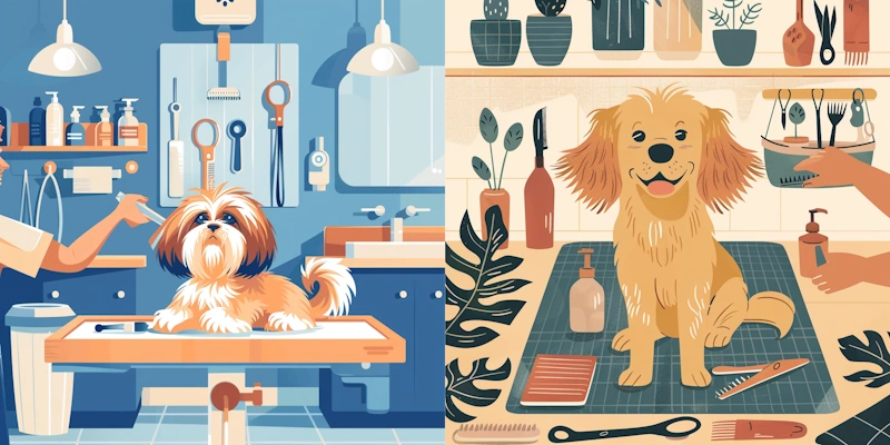 Professional Grooming vs. Home Grooming: Which is Right for Your Dog?