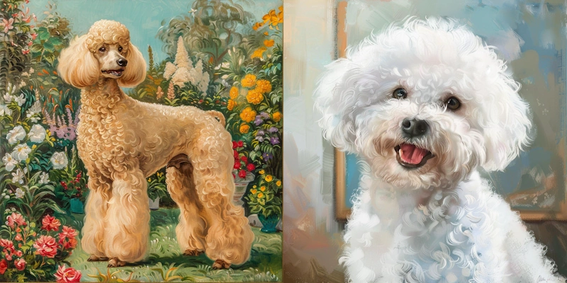 Hypoallergenic Breeds: Poodle vs. Bichon Frise