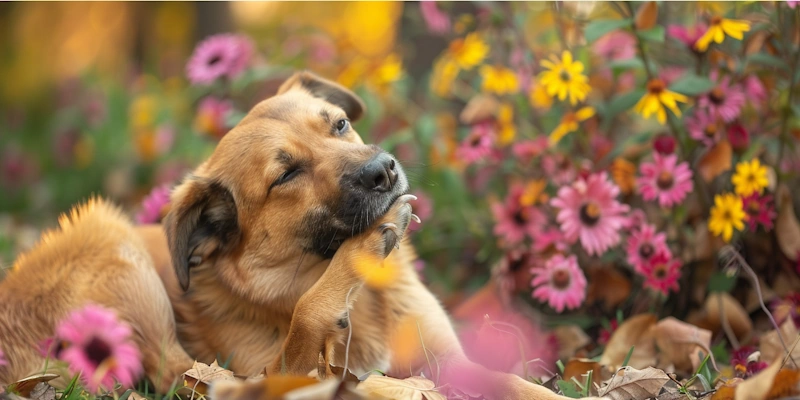 Autumn and Spring Allergy Relief for Dogs