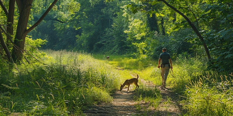 Hiking with Dogs: wildlife awareness